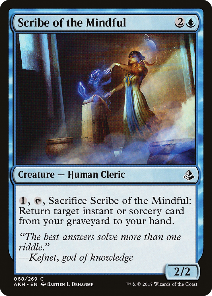 Scribe of the Mindful (AKH-068) - Amonkhet