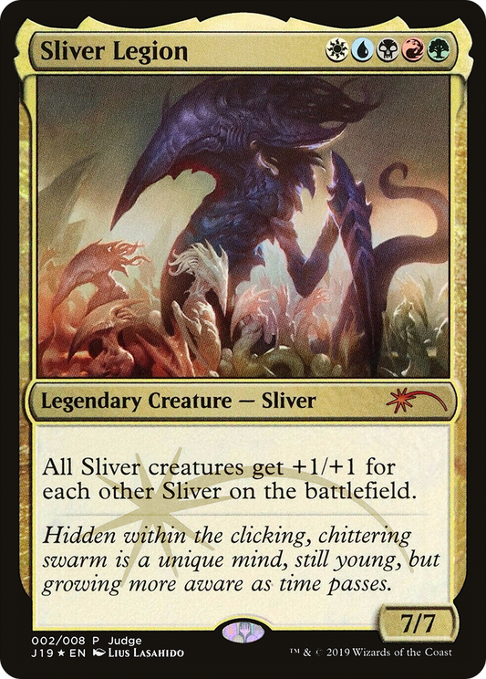 Sliver Legion (J19-002) - Judge Gift Cards 2019 Foil