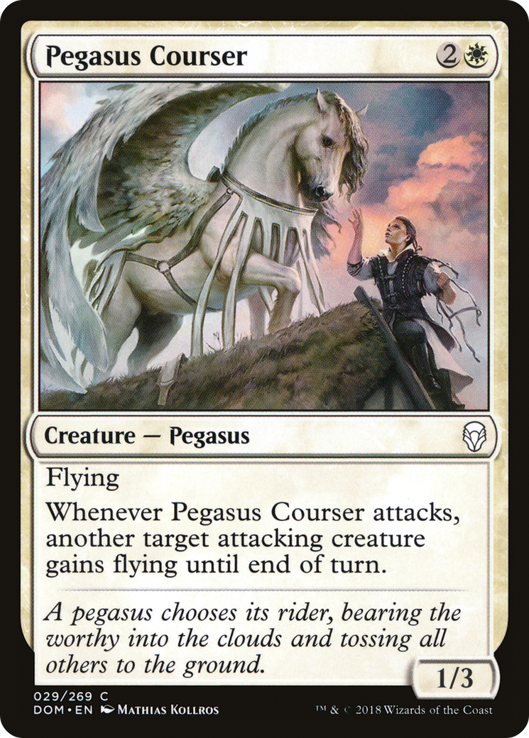 Pegasus Courser (DOM-029) - Dominaria