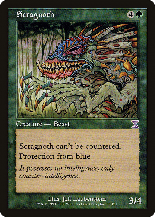 Scragnoth (TSB-083) - Time Spiral Timeshifted Foil