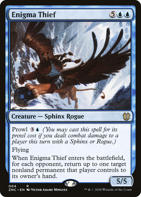 Enigma Thief (ZNC-004) - Zendikar Rising Commander