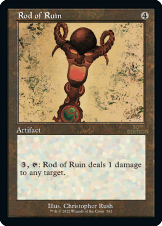 Rod of Ruin (30A-562) - 30th Anniversary Edition