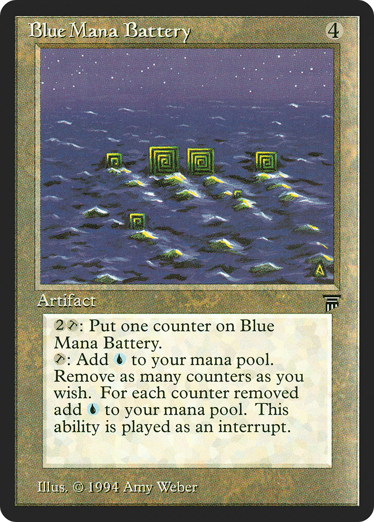 Blue Mana Battery (LEG-275) - Legends