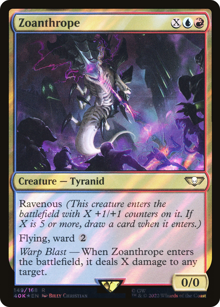 Zoanthrope (40K-149★) - Warhammer 40,000 Commander Foil