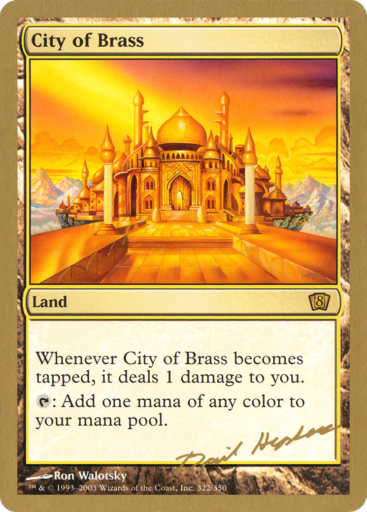 City of Brass (WC03-DH322) - World Championship Decks 2003