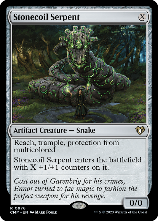 Stonecoil Serpent (CMM-976) - Commander Masters