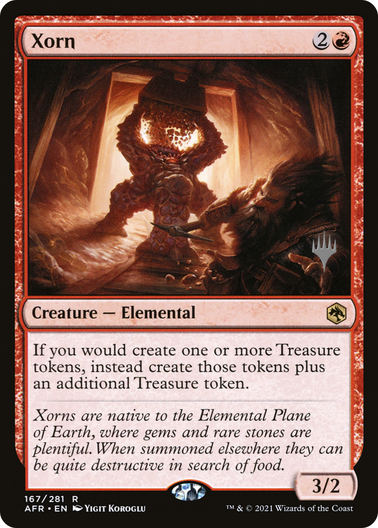 Xorn (PPAFR-167P) - Adventures in the Forgotten Realms Promos Foil (Promo Pack)