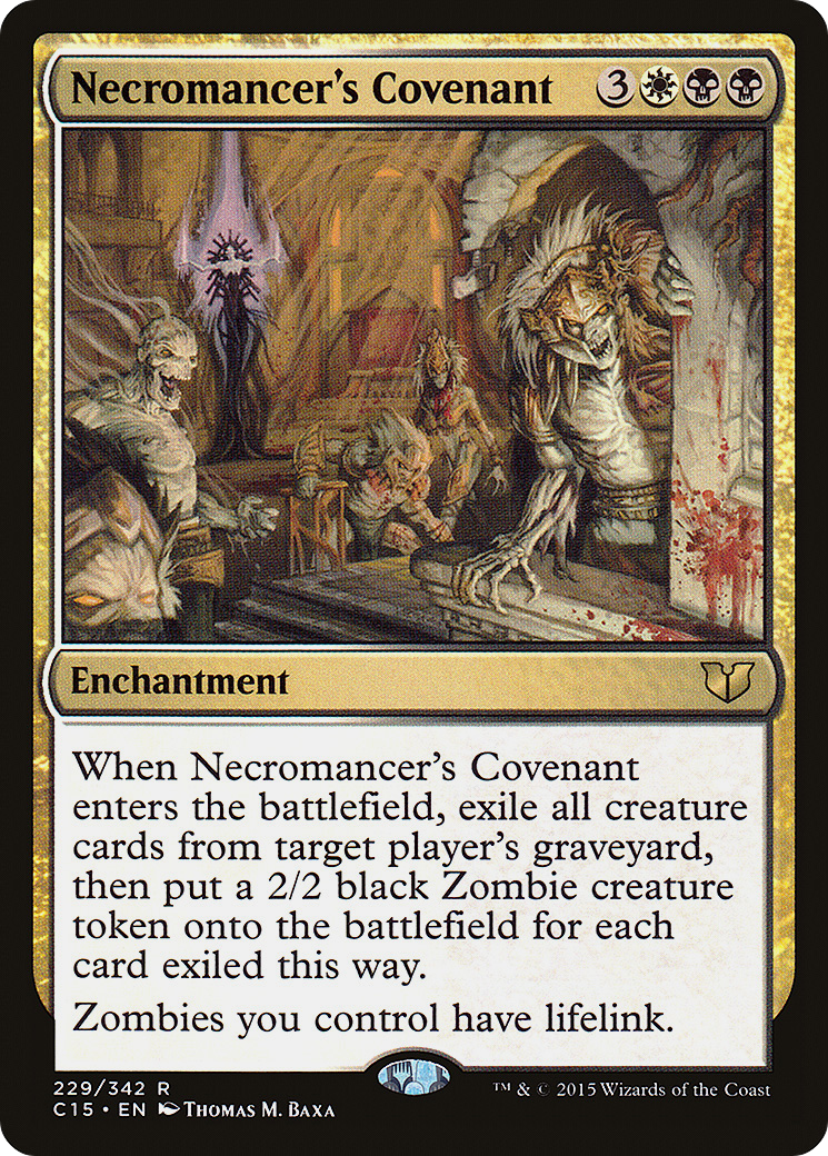 Necromancer's Covenant (C15-229) - Commander 2015