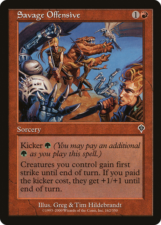 Savage Offensive (INV-162) - Invasion Foil