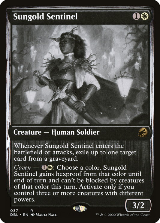 Sungold Sentinel (DBL-037) - Innistrad: Double Feature