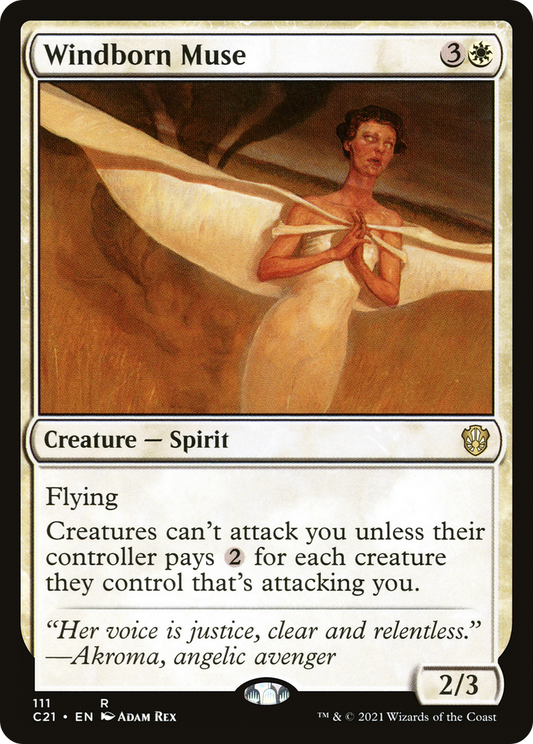 Windborn Muse (C21-111) - Commander 2021