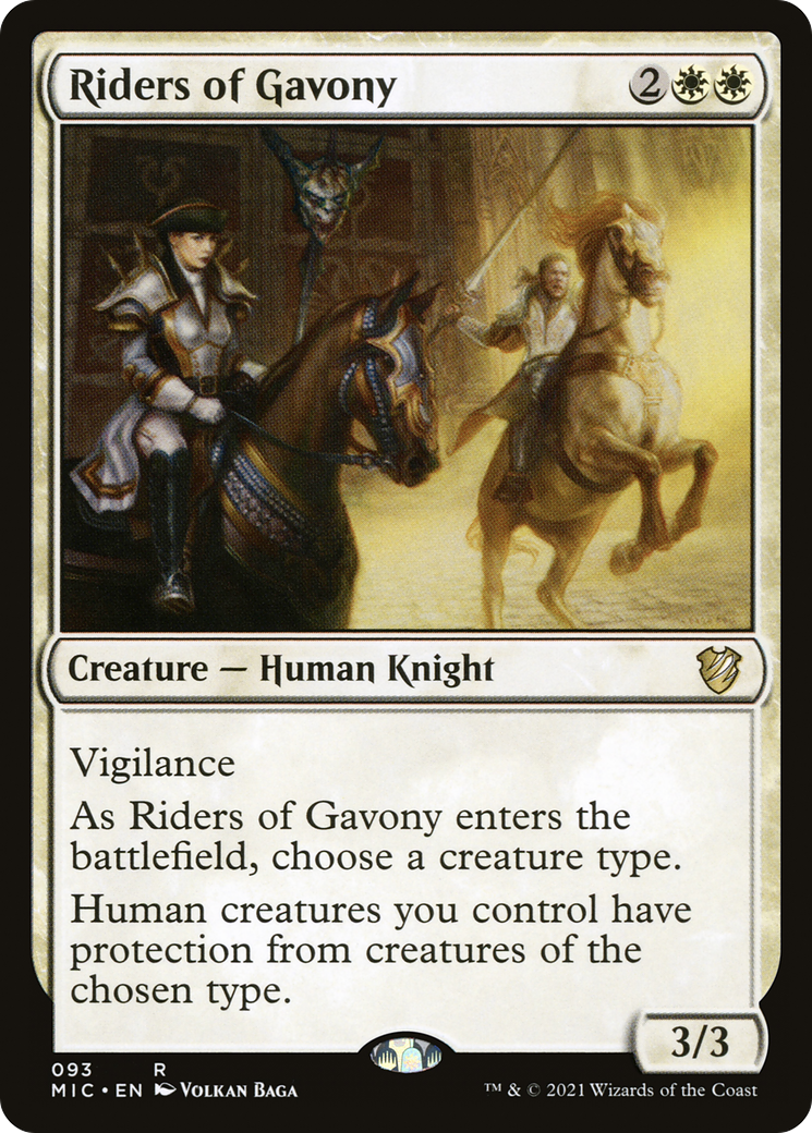 Riders of Gavony (MIC-093) - Midnight Hunt Commander