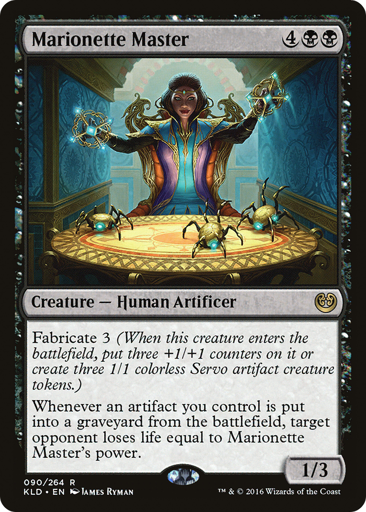 Marionette Master (KLD-090) - Kaladesh Foil