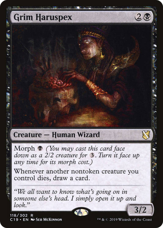 Grim Haruspex (C19-118) - Commander 2019