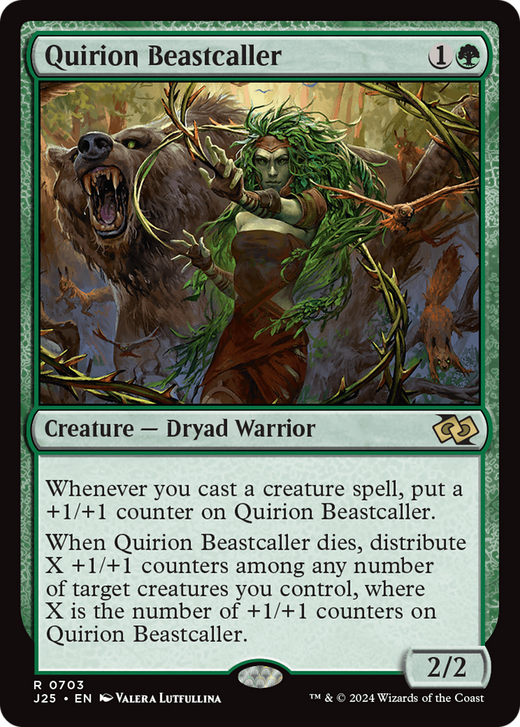 Quirion Beastcaller (J25-703) - Foundations Jumpstart Foil