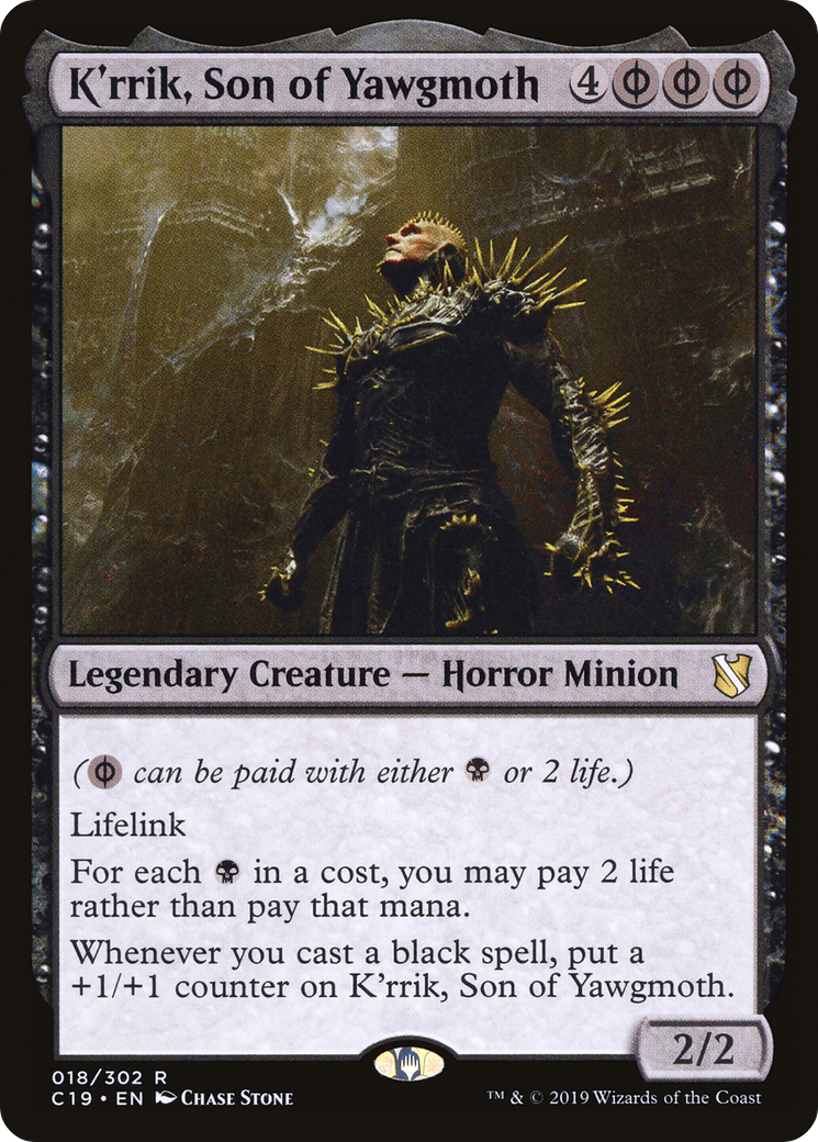 K'rrik, Son of Yawgmoth (C19-018) - Commander 2019