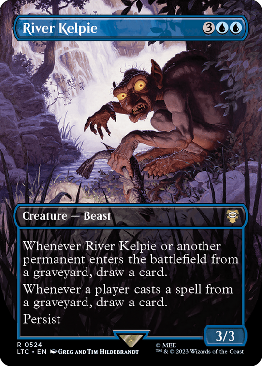 River Kelpie (Borderless) (LTC-524) - Tales of Middle-earth Commander (Borderless)
