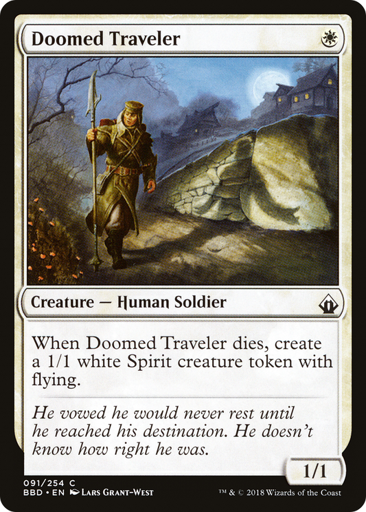 Doomed Traveler (BBD-091) - Battlebond Foil