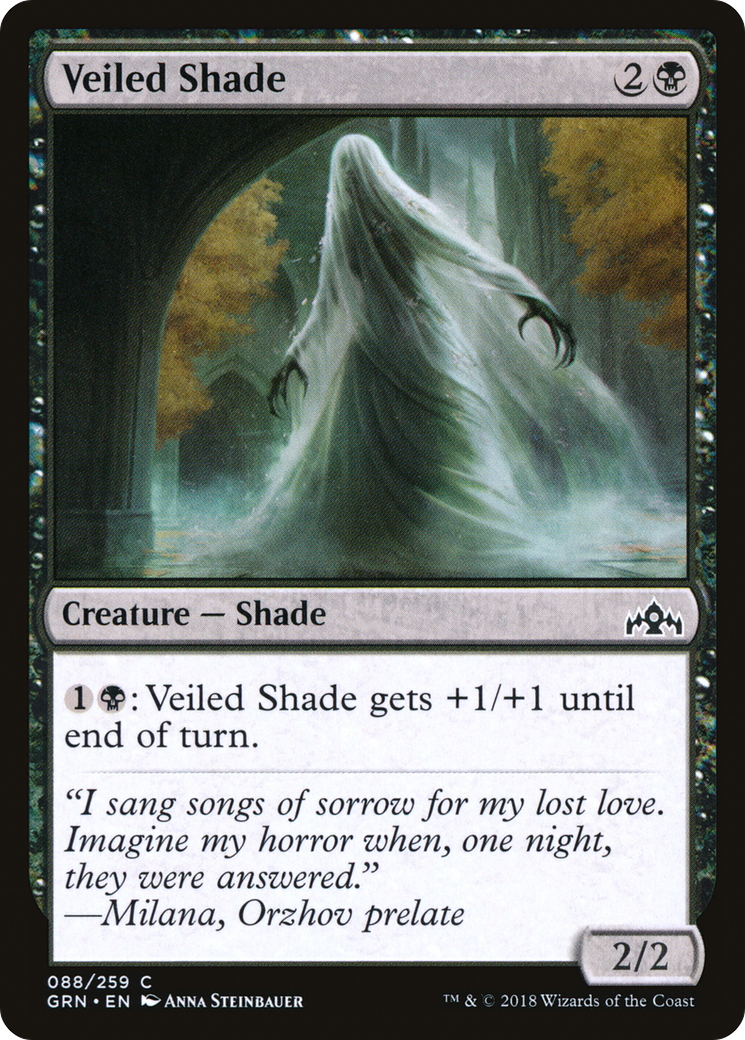 Veiled Shade (GRN-088) - Guilds of Ravnica