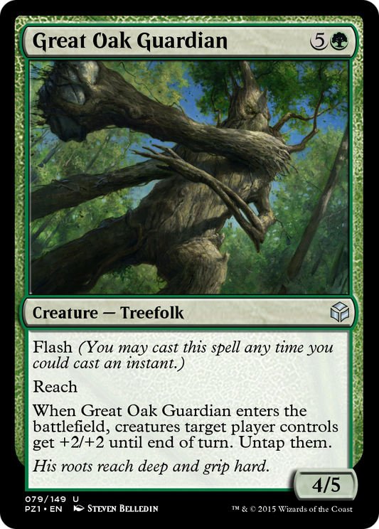 Great Oak Guardian (PZ1-079) - Legendary Cube Prize Pack