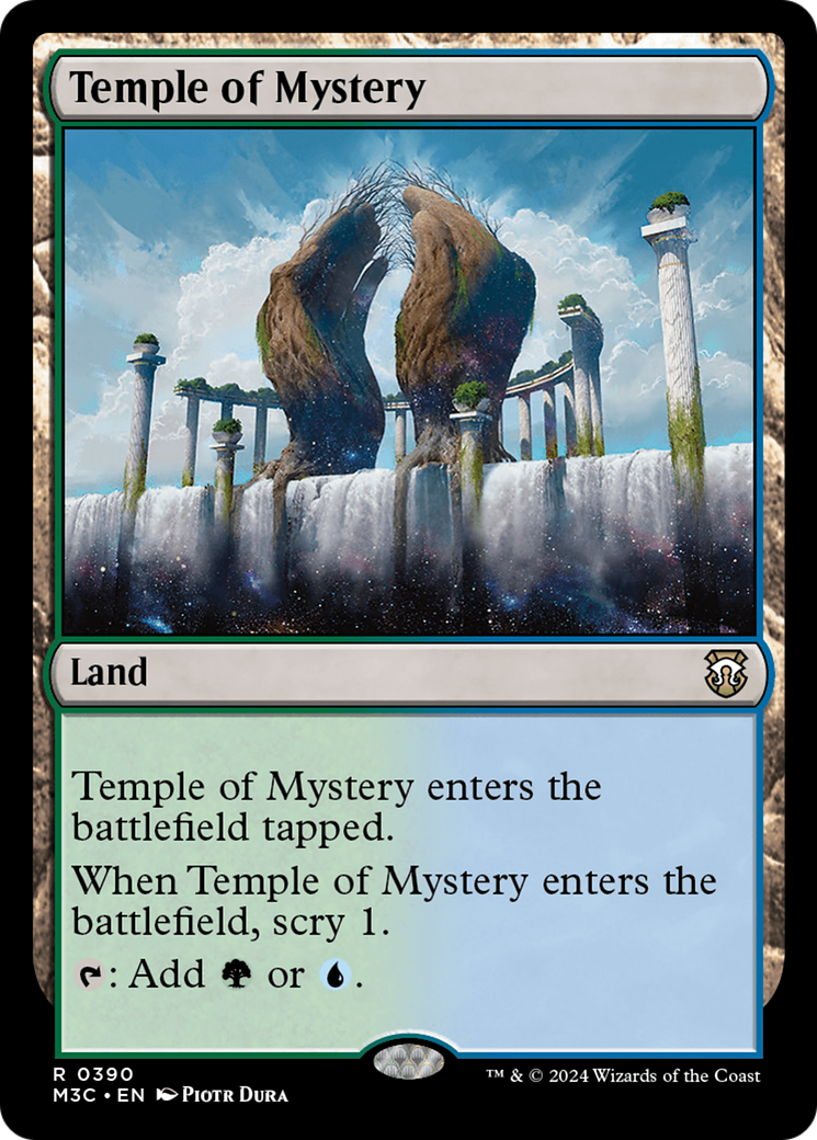 Temple of Mystery (M3C-390) - Modern Horizons 3 Commander