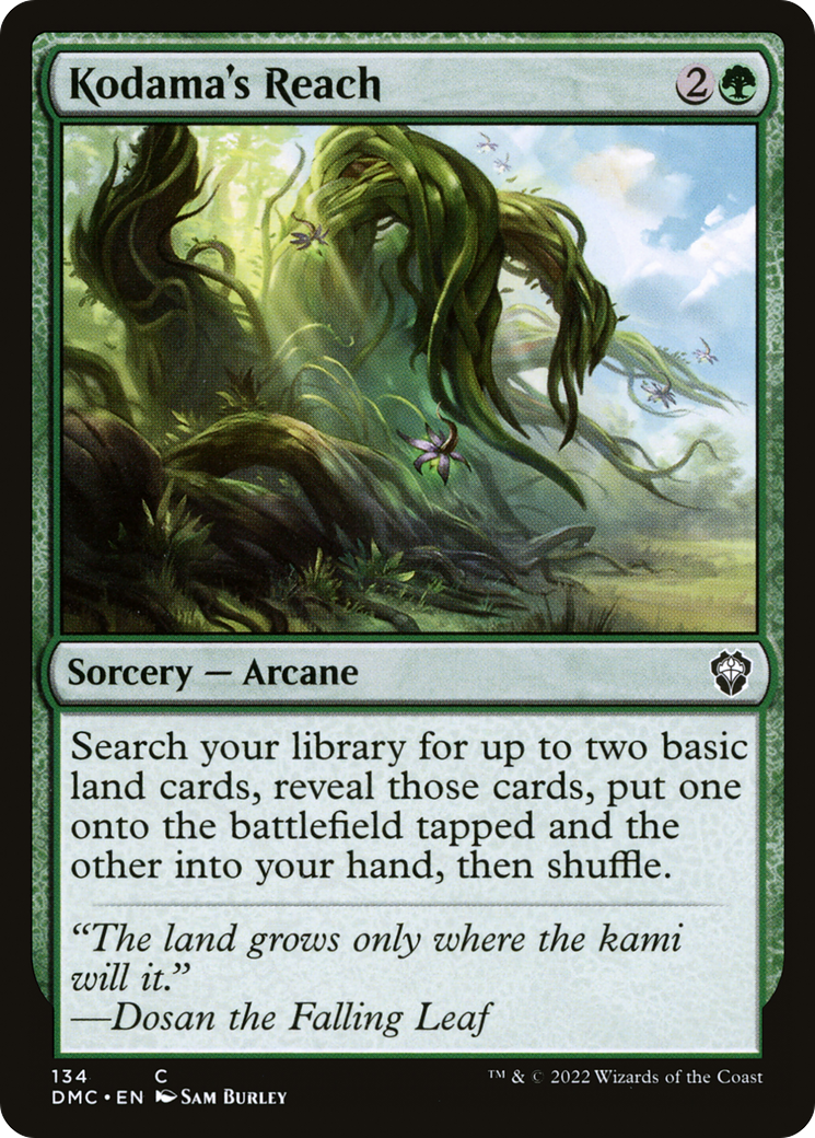 Kodama's Reach (DMC-134) - Dominaria United Commander