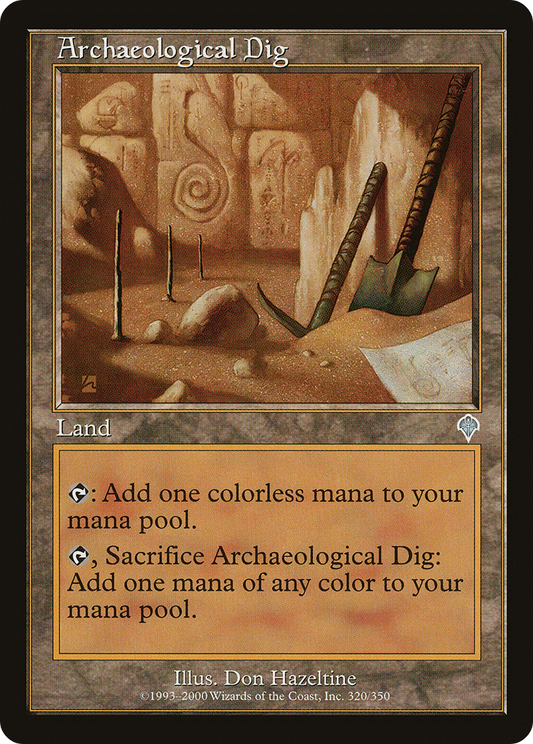 Archaeological Dig (INV-320) - Invasion Foil