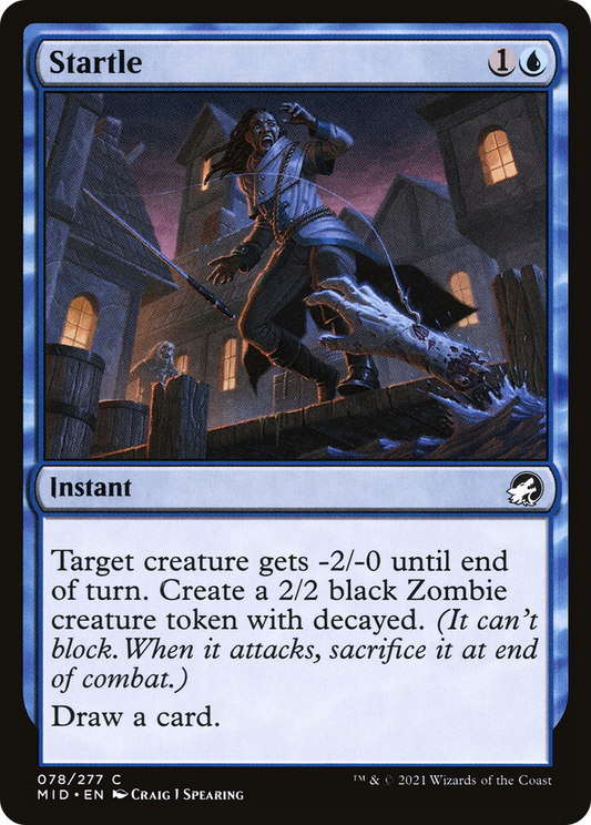 Startle (MID-078) - Innistrad: Midnight Hunt Foil