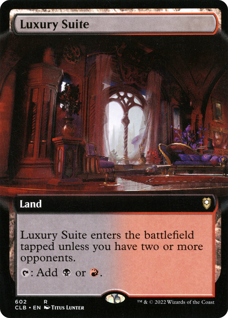 Luxury Suite (CLB-602) - Commander Legends: Battle for Baldur's Gate: (Extended Art)