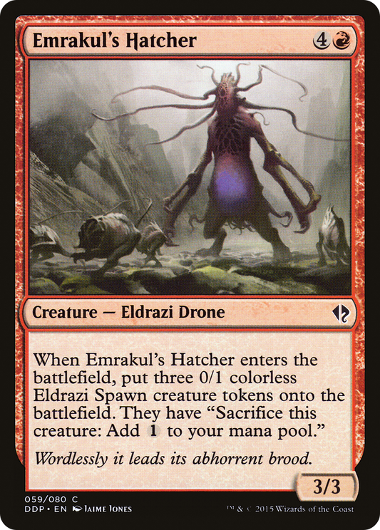 Emrakul's Hatcher (DDP-059) - Duel Decks: Zendikar vs. Eldrazi