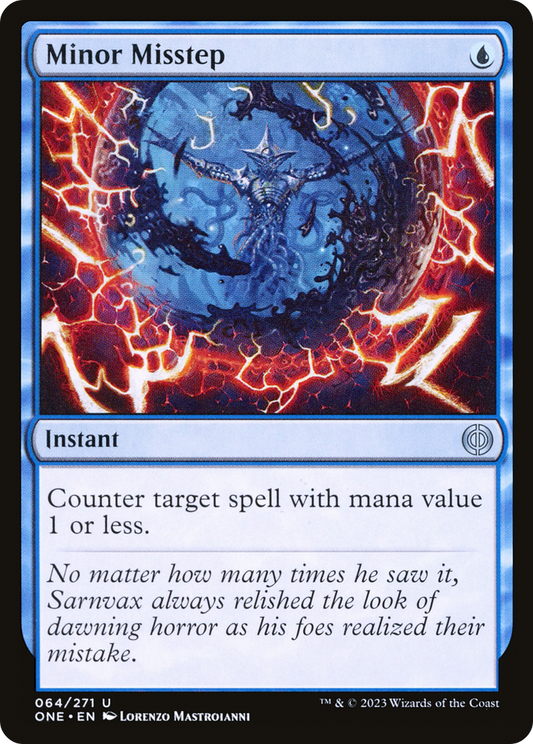 Minor Misstep (ONE-064) - Phyrexia: All Will Be One