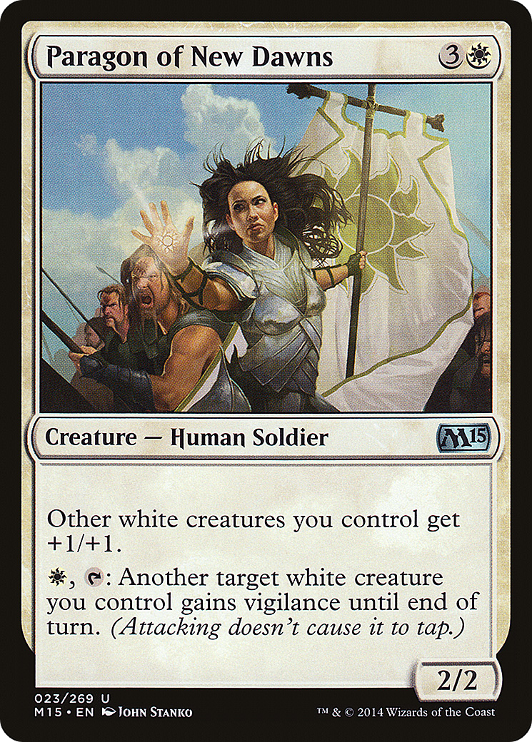 Paragon of New Dawns (M15-023) - Magic 2015