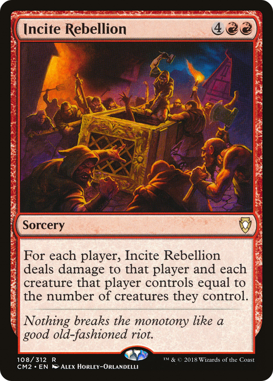 Incite Rebellion (CM2-108) - Commander Anthology Volume II