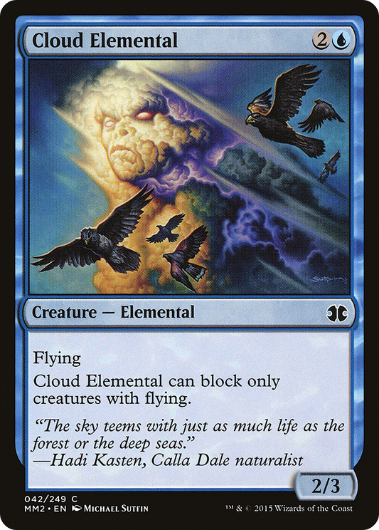Cloud Elemental (MM2-042) - Modern Masters 2015
