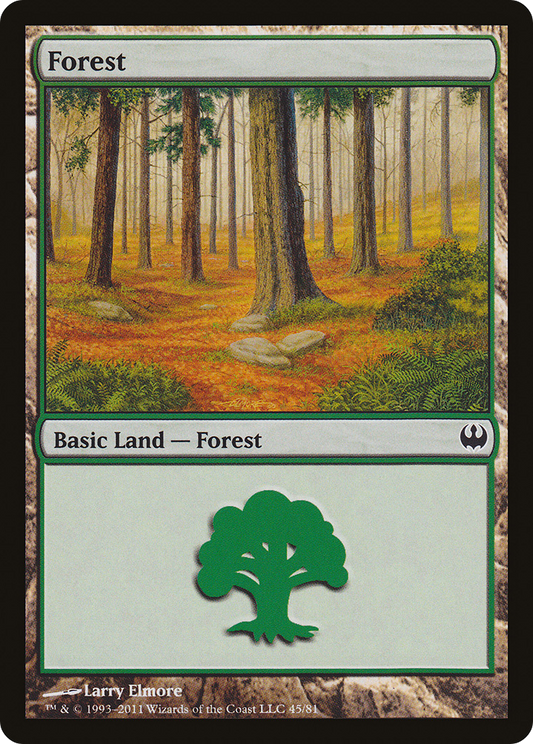 Forest (DDG-045) - Duel Decks: Knights vs. Dragons