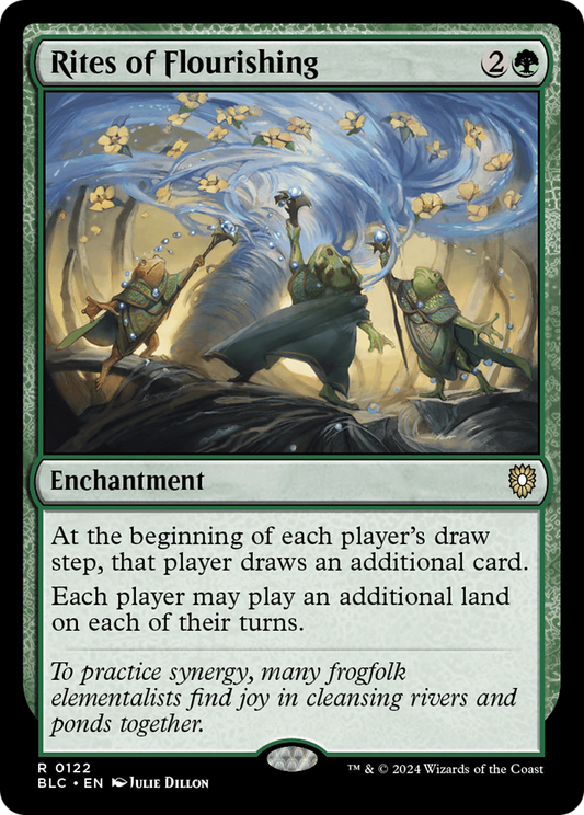 Rites of Flourishing (BLC-122) - Bloomburrow Commander