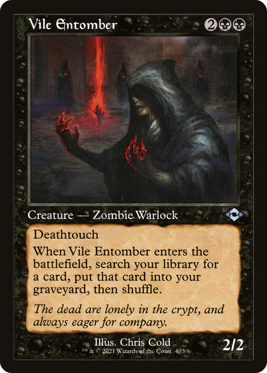 Vile Entomber (MH2-403) - Modern Horizons 2 Etched Foil