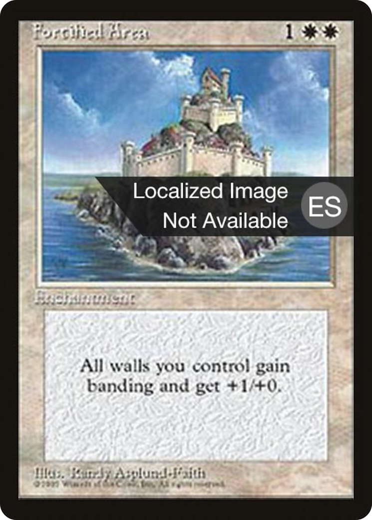 Fortified Area (4BB-026) - Fourth Edition Foreign Black Border