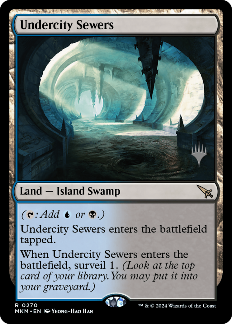 Undercity Sewers (PMKM-270P) - Murders at Karlov Manor Promos Foil