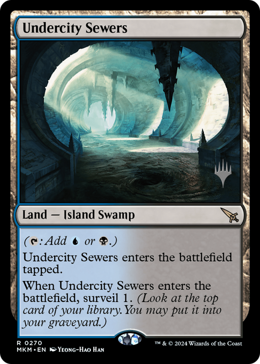 Undercity Sewers (PMKM-270P) - Murders at Karlov Manor Promos Foil