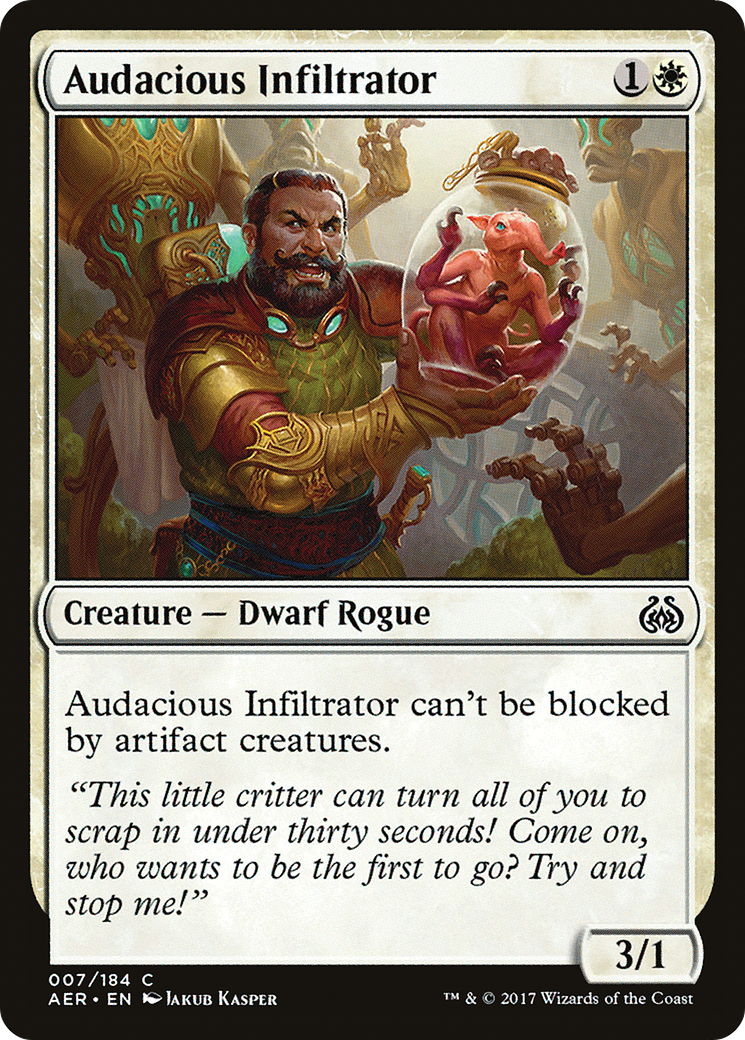 Audacious Infiltrator (AER-007) - Aether Revolt