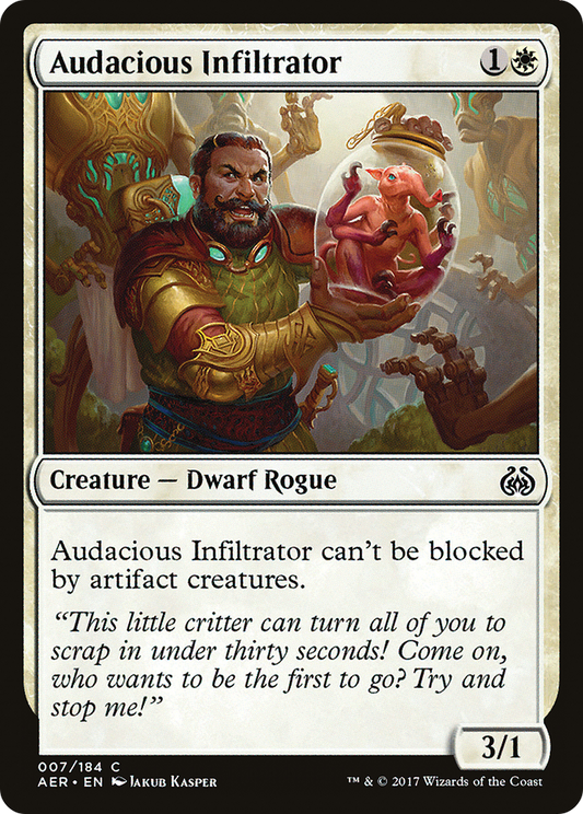 Audacious Infiltrator (AER-007) - Aether Revolt Foil