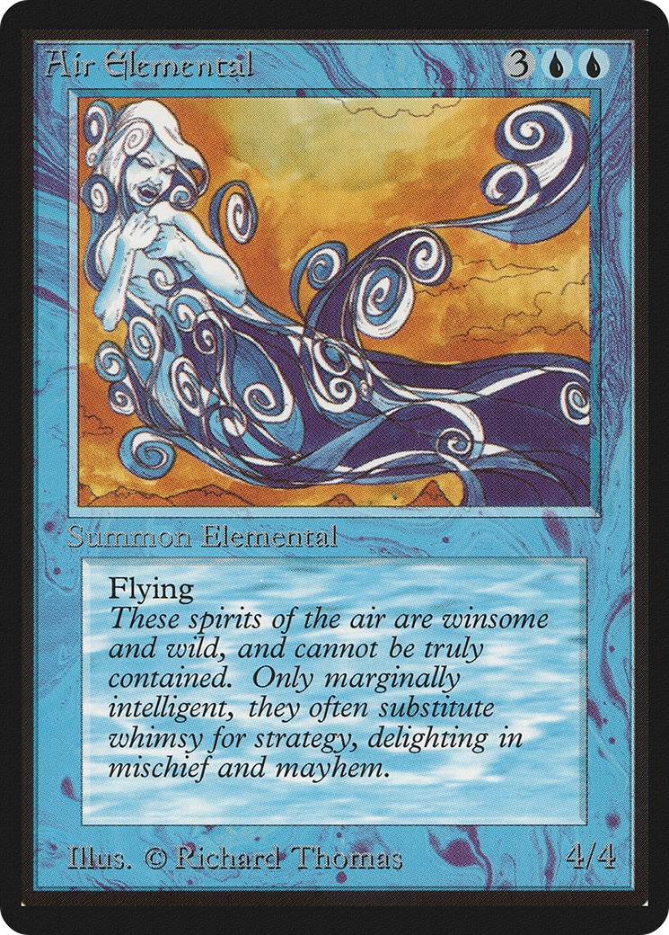 Air Elemental (LEB-047) - Limited Edition Beta