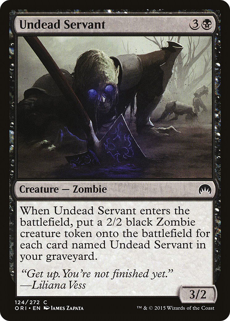 Undead Servant  (ORI-124) - Magic Origins