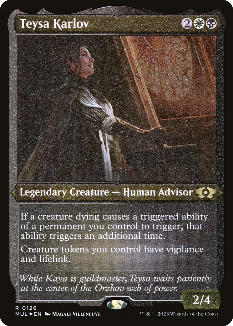 Teysa Karlov (MUL-126) - Multiverse Legends Etched Foil