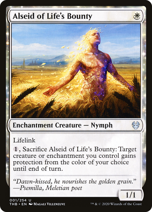 Alseid of Life's Bounty (THB-001) - Theros Beyond Death: (nyxtouched)