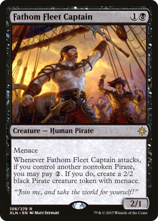 Fathom Fleet Captain  (XLN-106) - Ixalan