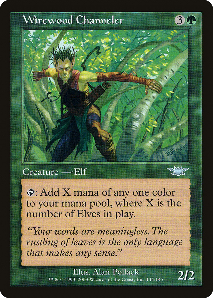 Wirewood Channeler (LGN-144) - Legions