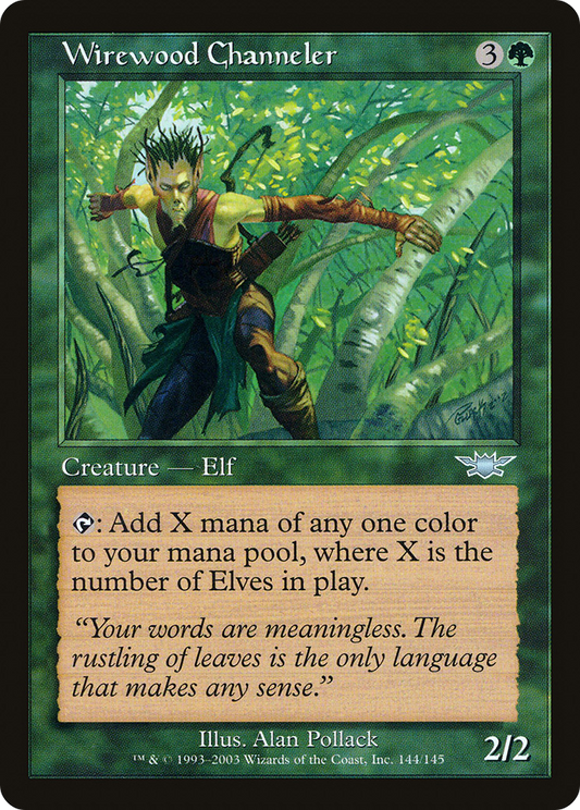 Wirewood Channeler (LGN-144) - Legions