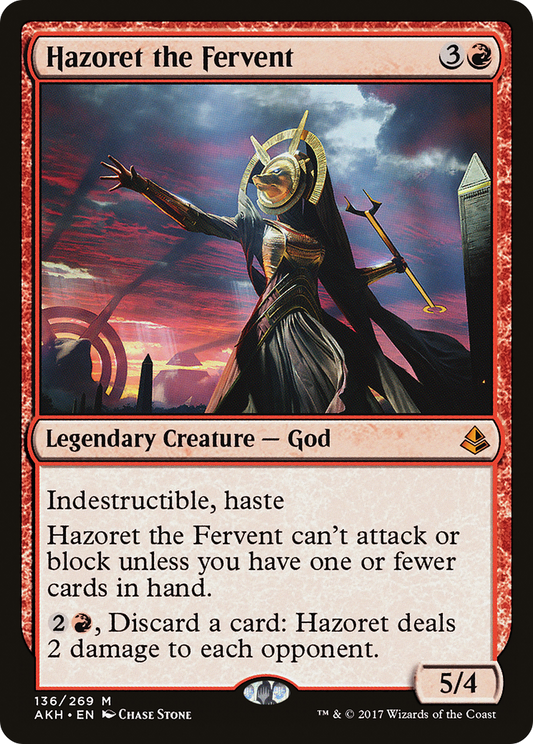 Hazoret the Fervent (AKH-136) - Amonkhet